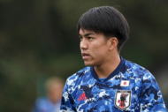 サッカーU-23日本代表MF田中聡