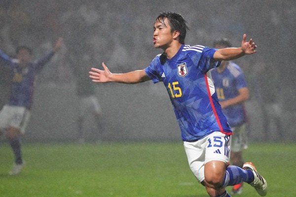 サッカーU-23日本代表MF田中聡