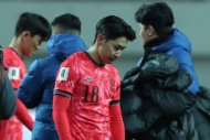痛恨ドローに終わった韓国代表