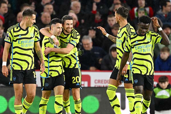 好調を維持するアーセナル