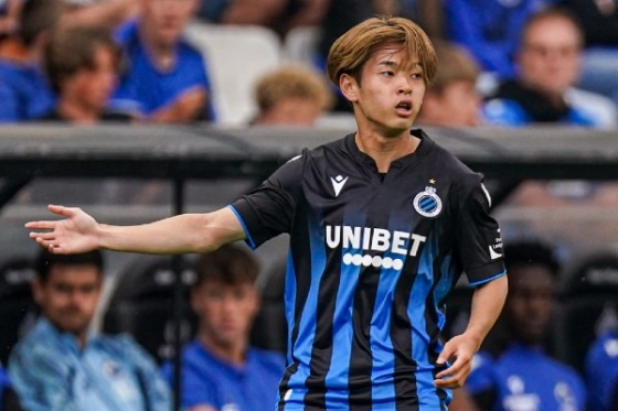 クラブ・ブルージュMF本間至恩