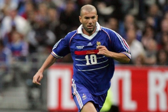 元フランス代表MFジネディーヌ・ジダン
