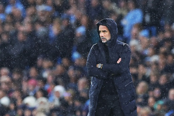 マンチェスター・シティで指揮を執るジョゼップ・グアルディオラ監督