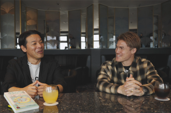 ヴィッセル神戸DF酒井高徳と河岸貴氏