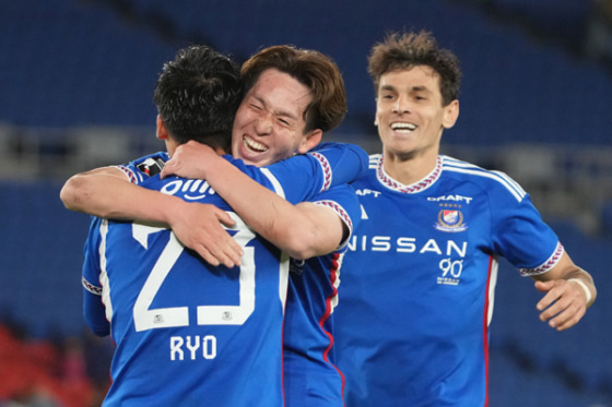 今季初ゴールを決めた横浜F・マリノスFW植中朝日
