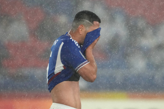 蔚山HD戦で退場処分を受けた横浜F・マリノスDF上島拓巳