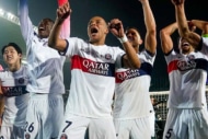 逆転突破を決めたPSG