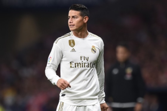 レアル・マドリードMFハメス・ロドリゲス