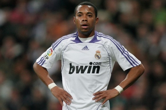 レアル・マドリードFWロビーニョ