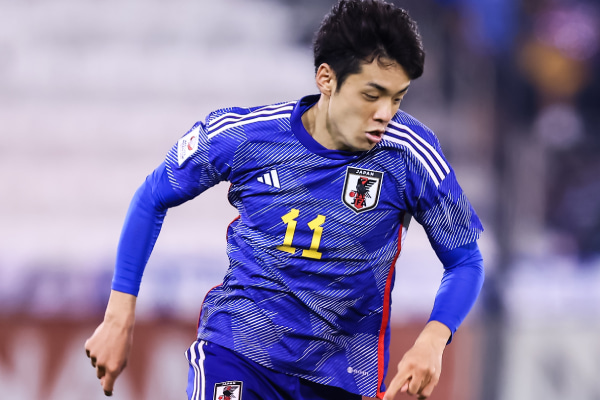 U-23日本代表の山田楓喜
