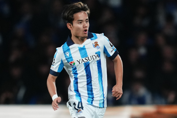 レアル・ソシエダに所属する久保建英