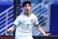 U-23イラク代表のアリ・ジャースィム