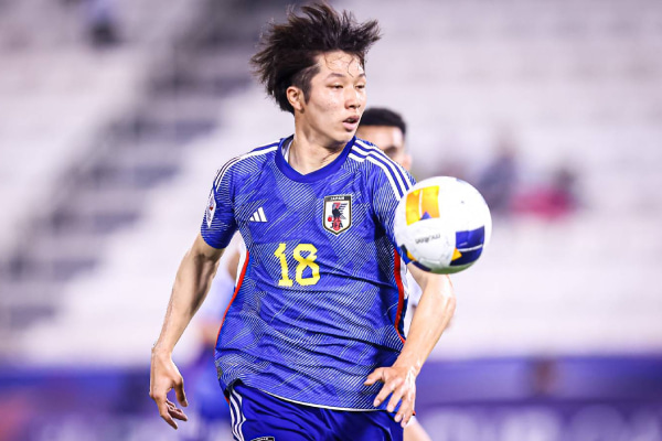 U-23日本代表の内野航太郎