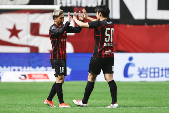 ジュビロ磐田に勝利した北海道コンサドーレ札幌