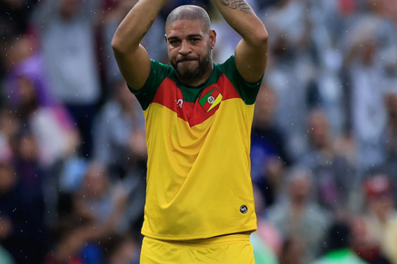 元ブラジル代表のアドリアーノ