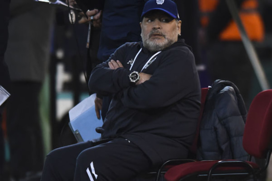 元アルゼンチン代表のディエゴ・マラドーナ