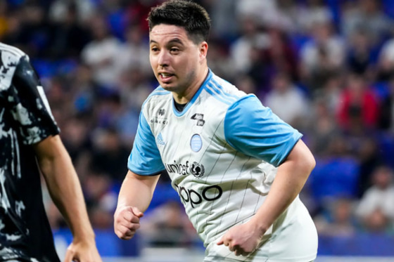 元フランス代表のサミル・ナスリ