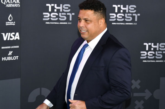 元ブラジル代表のロナウド