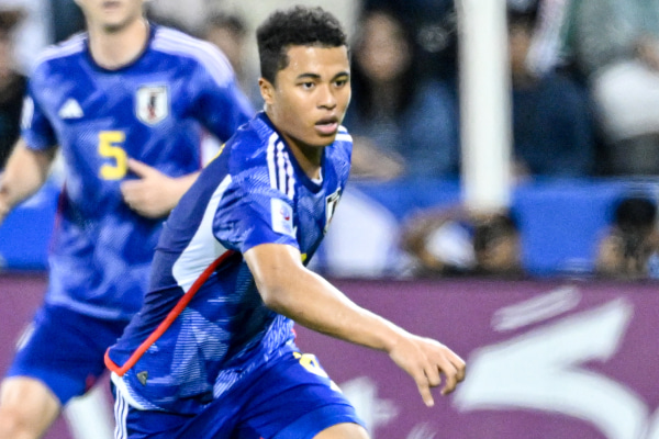 サッカーU-23日本代表MF藤田譲瑠チマ