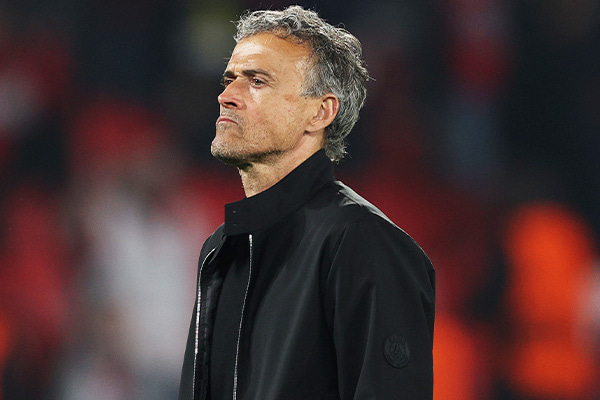 PSGを率いるルイス・エンリケ