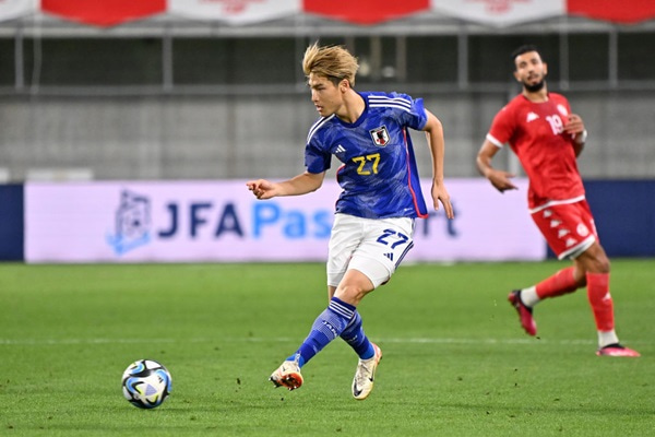 サッカー日本代表DF橋岡大樹