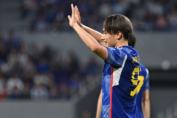 サッカー日本代表FW上田綺世