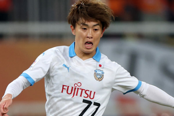 川崎フロンターレの山本悠樹