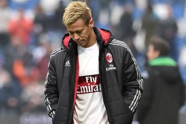 ミラン時代の本田圭佑