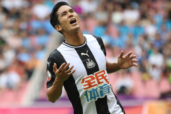 ニューカッスル時代の武藤嘉紀