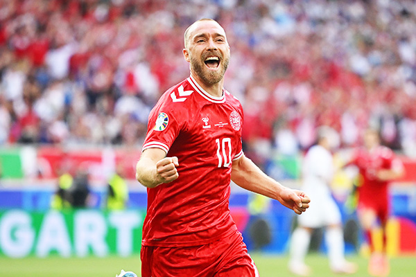 サッカーデンマーク代表のクリスティアン・エリクセン