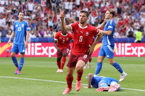UEFAユーロ2024、ラウンド16のイタリア代表対スイス代表