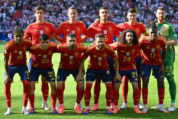 スタメン速報＞スペイン代表、イタリア代表戦の先発メンバー発表