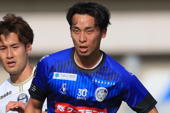 水戸ホーリーホックの長尾優斗