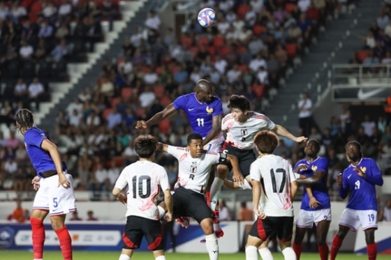 U-23日本人代表対U-23フランス代表