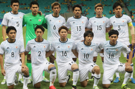 リオ五輪のサッカー日本代表