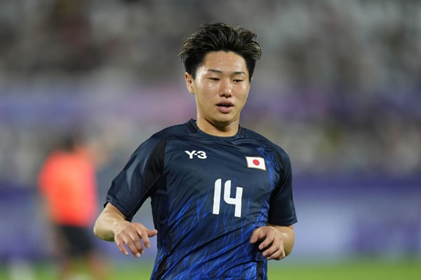 U-23日本代表MF三戸舜介
