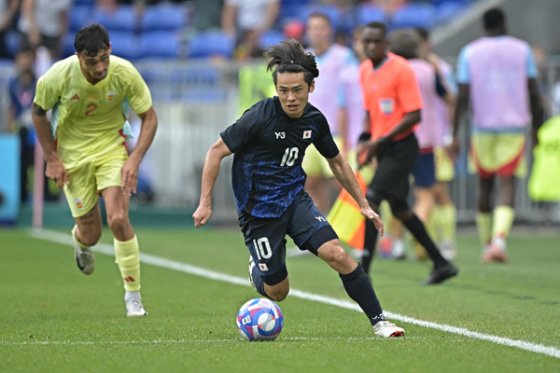 サッカーU-23日本代表FW斉藤光毅