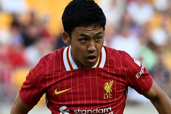 リバプールのサッカー日本代表MF遠藤航