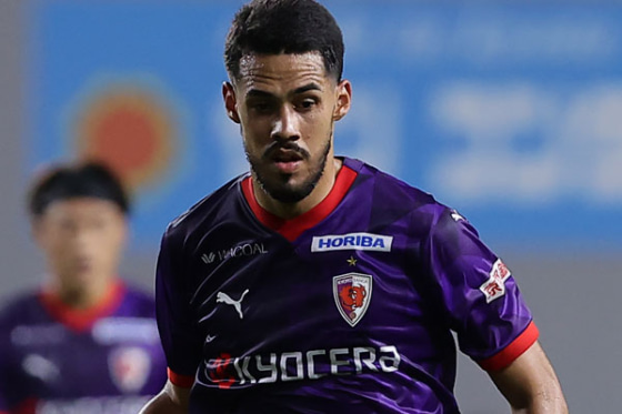 京都サンガF.C.のルーカス・オリヴェイラ