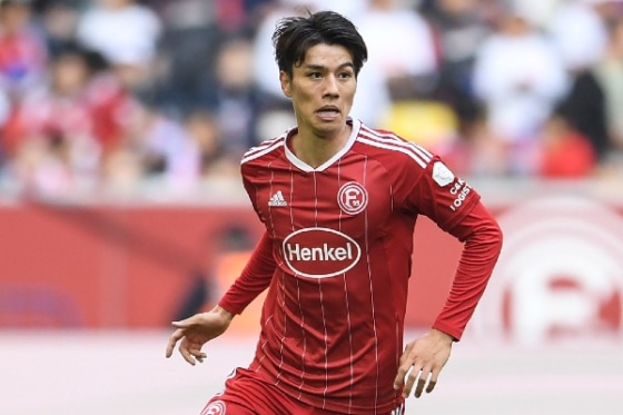 デュッセルドルフMF田中碧