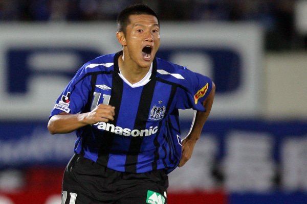 元ガンバ大阪の播戸竜二