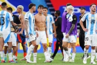 コロンビア代表に敗れたアルゼンチン代表