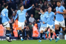 アーセナル戦のマンチェスター・シティ