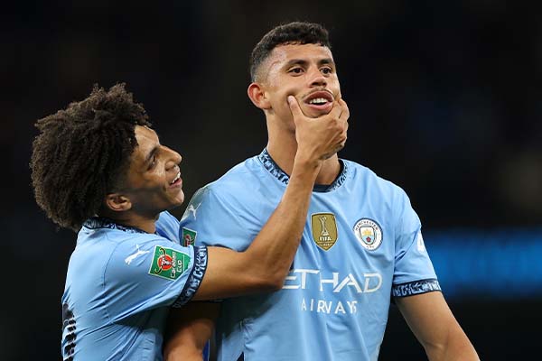 マンチェスター・シティに所属するサッカーポルトガル代表MFマテウス・ヌネス