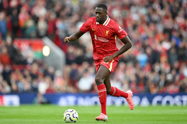 リバプール　Ibrahima Konate