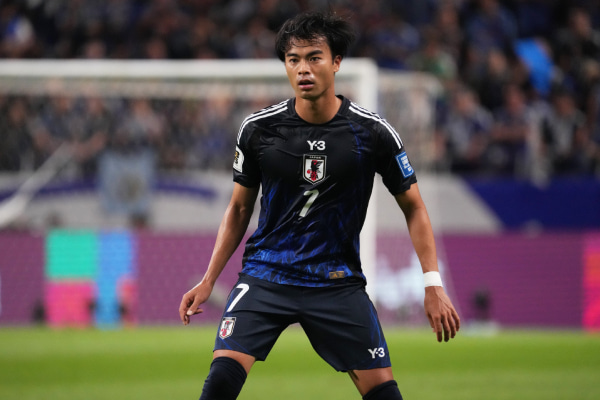 サッカー日本代表の三笘薫