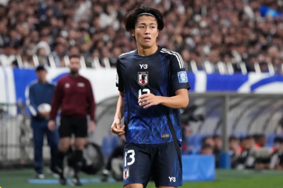 サッカー日本代表MF中村敬斗