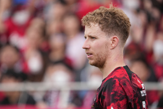 浦和レッズMFサミュエル・グスタフソン