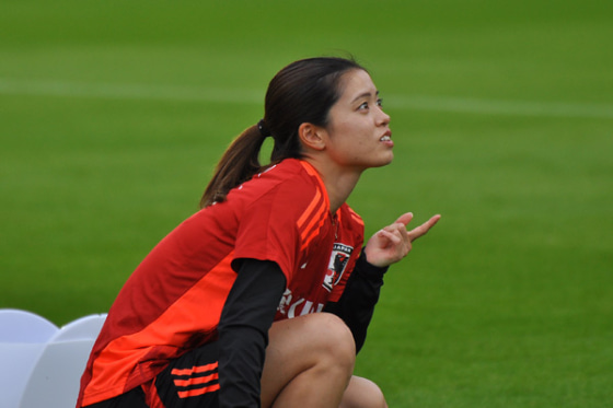 なでしこジャパンMF長谷川唯