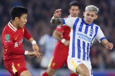 ブライトン戦の遠藤航